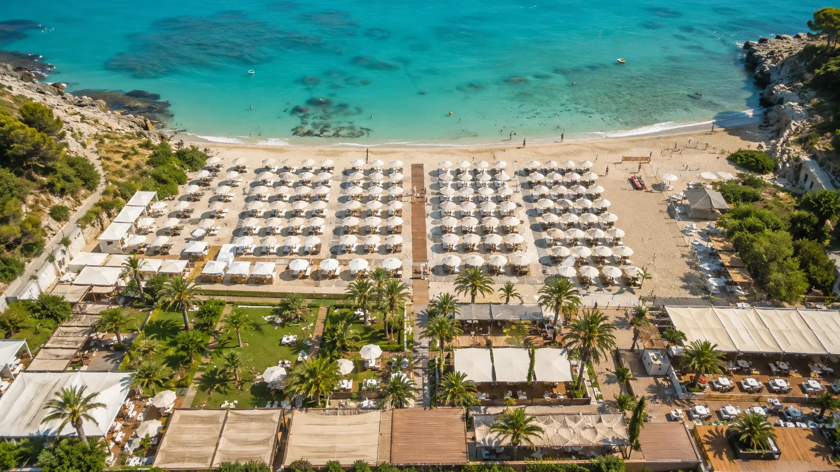 Controllo accessi stabilimento balneare